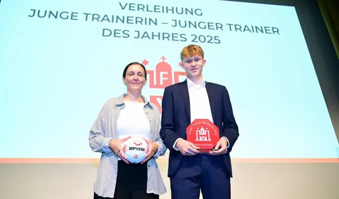 Henning Beeck zum Jungen Trainer des Jahres gewählt
